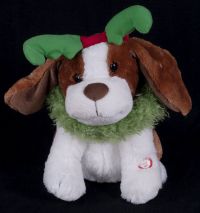 Tekky Toys Flapping Ear SHOUT Animated Christmas Dog